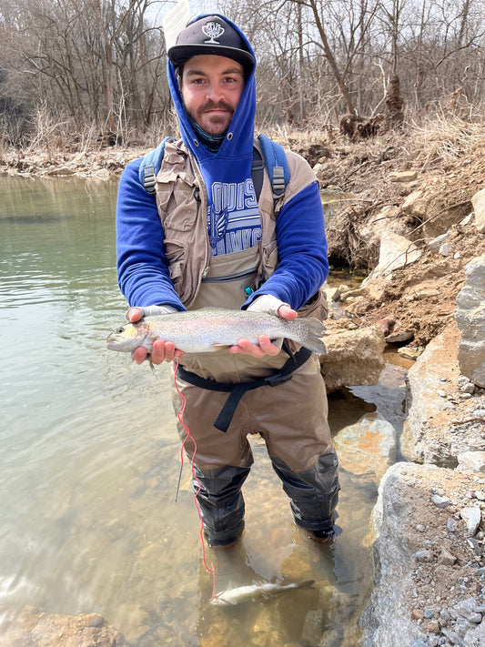 Laying Down the Rainbow Trout Hammer!