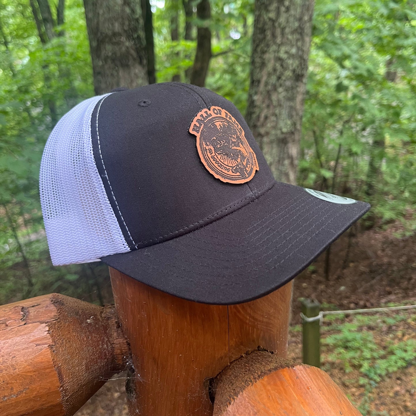 Leather Patch Hat