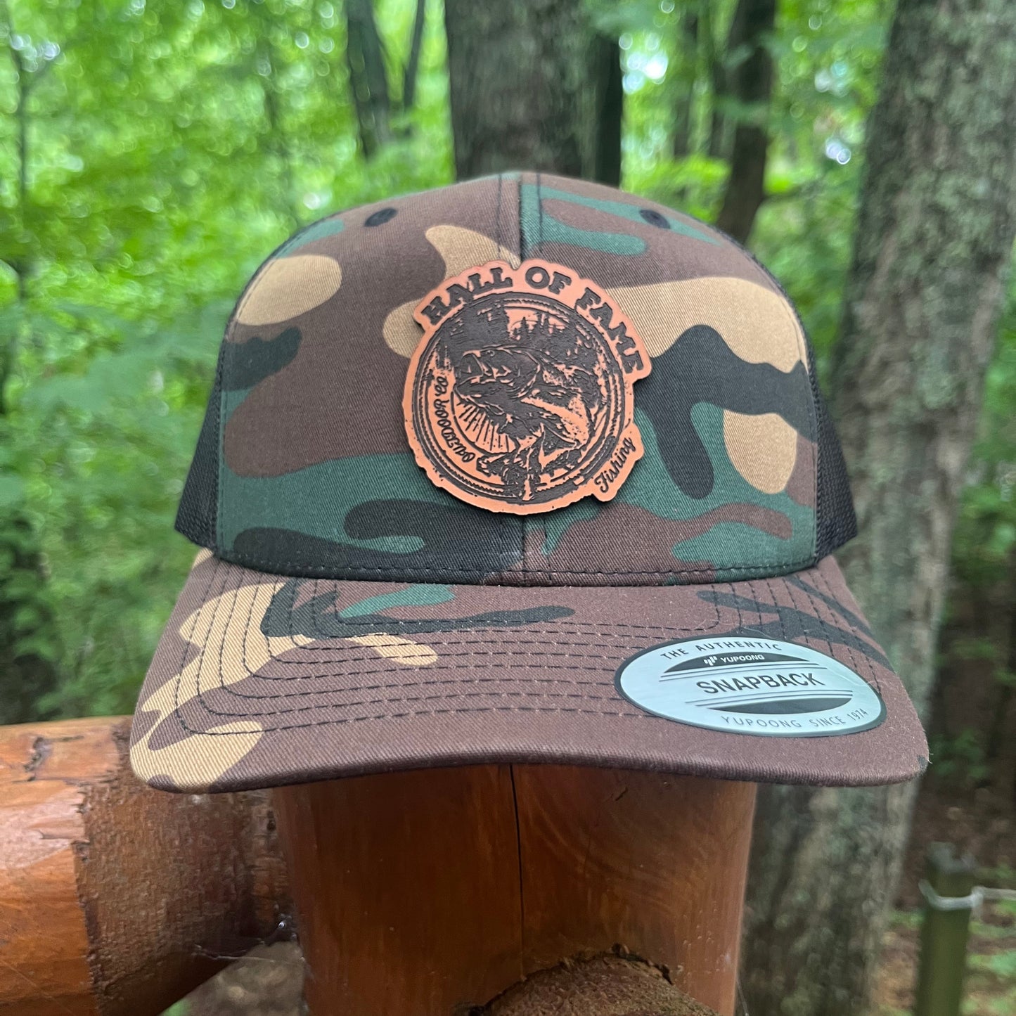 Leather Patch Hat