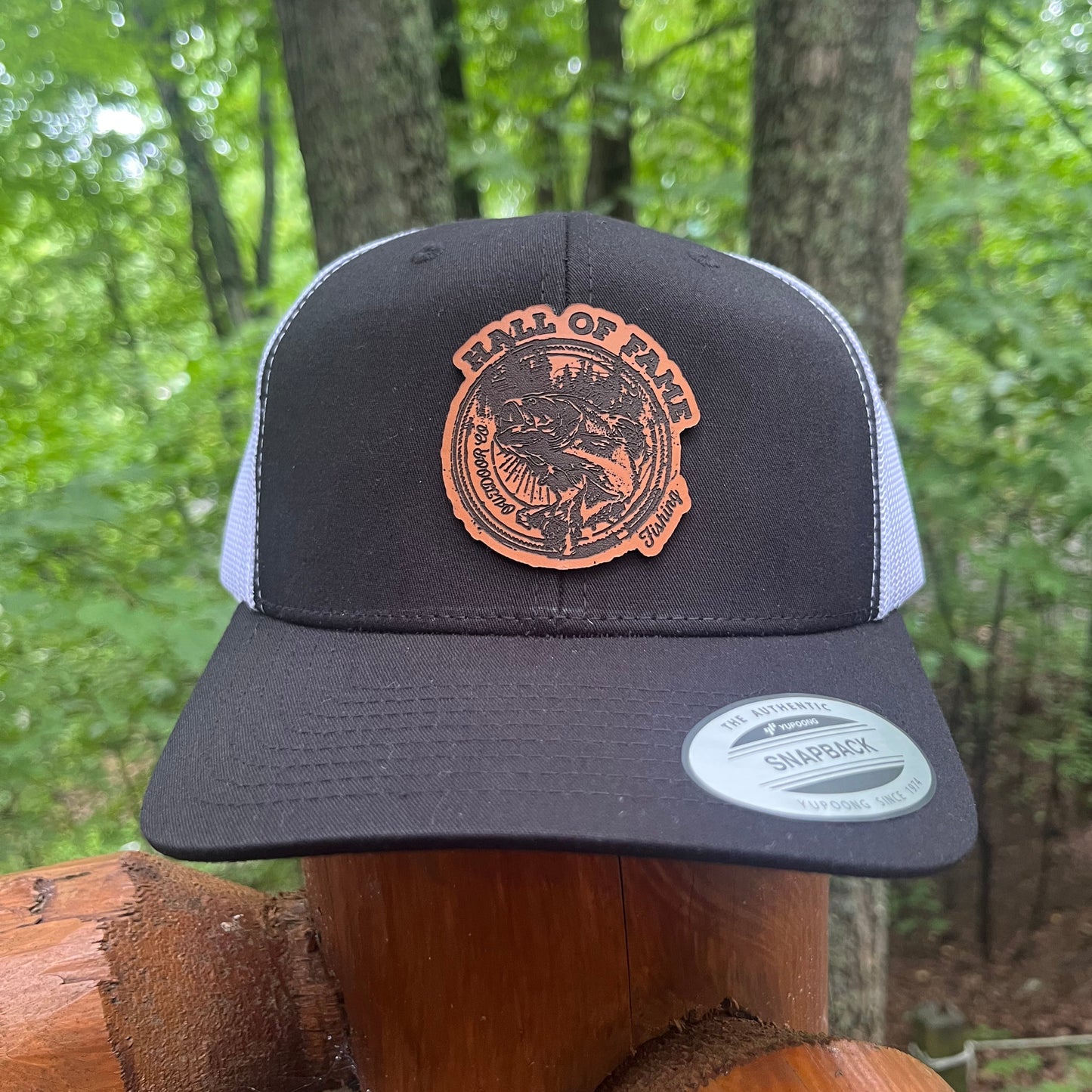 Leather Patch Hat
