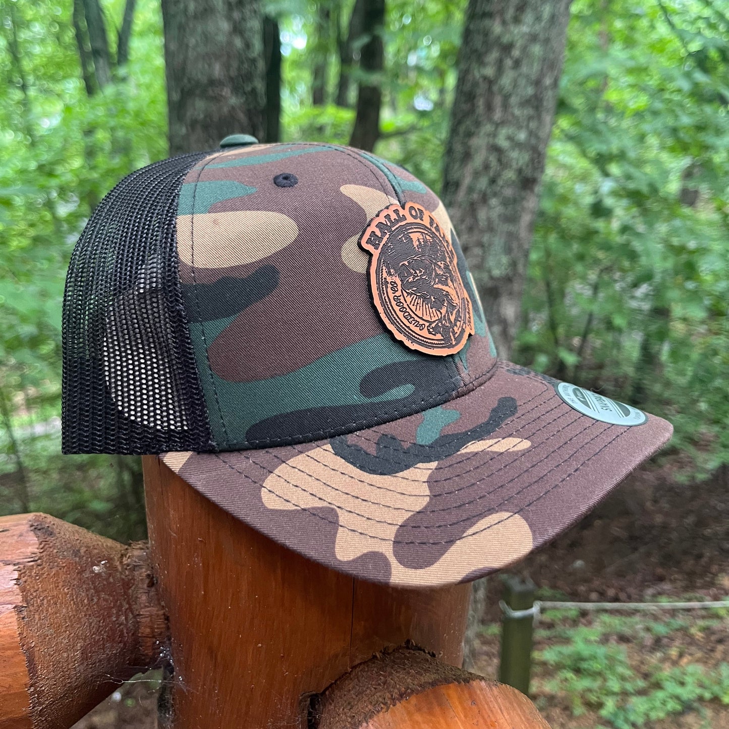 Leather Patch Hat