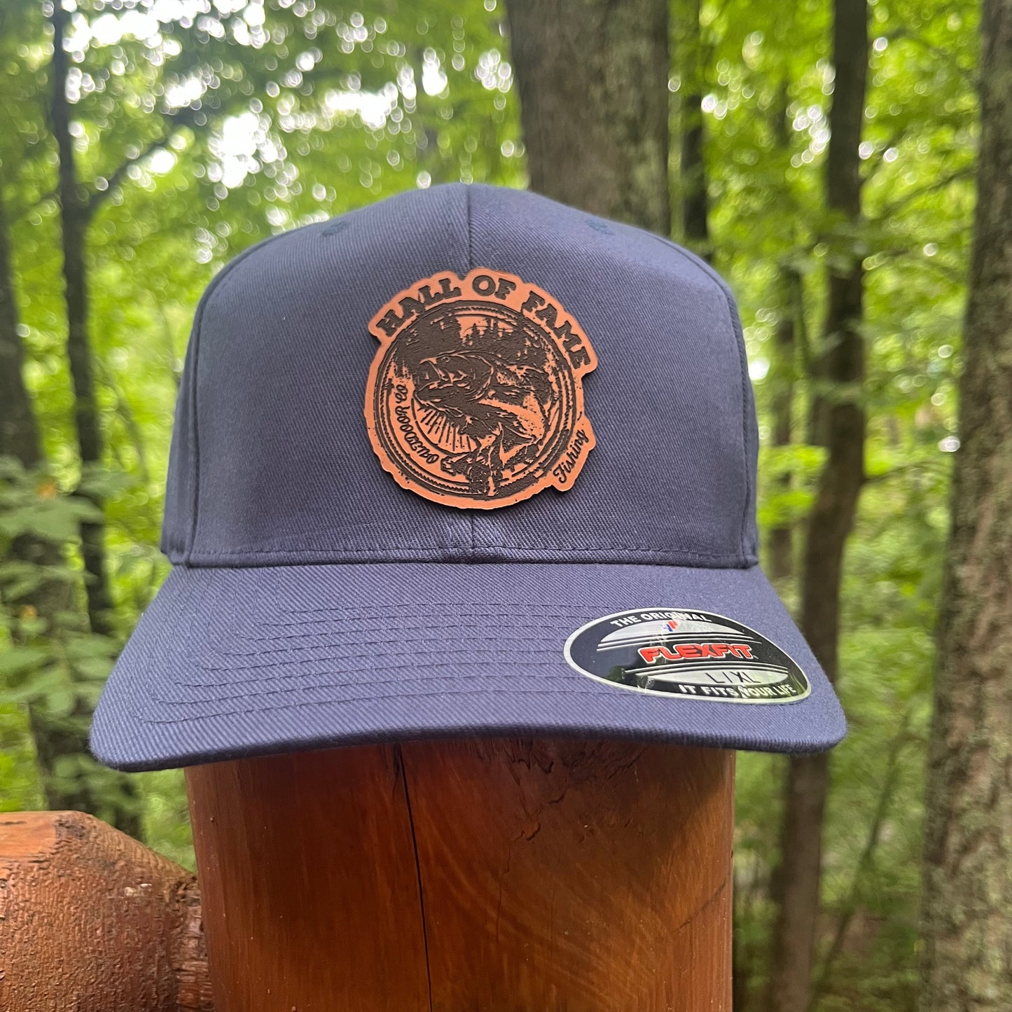 Leather Patch Hat
