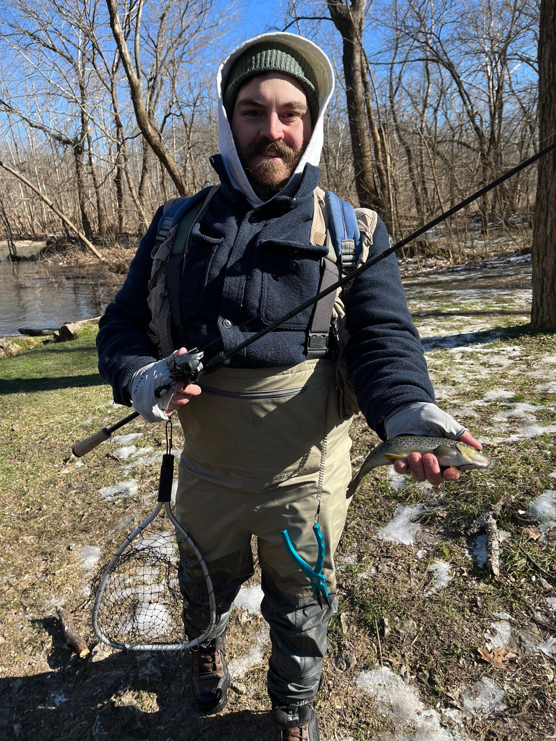 The Coldest Day We Have Ever Caught Fish