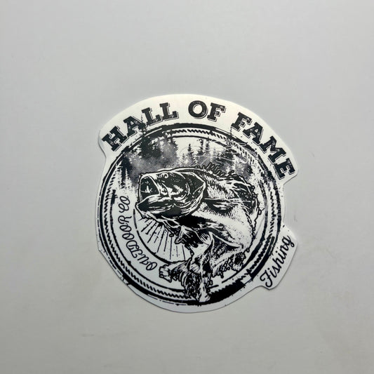 Airborne Fishing Sticker