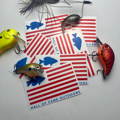 Freedom Fish Sticker