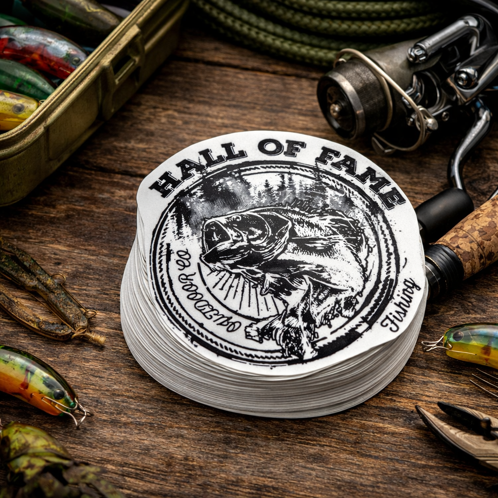 Airborne Fishing Sticker – Hall of Fame Outdoor Co.