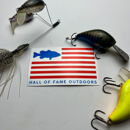 Freedom Fish Sticker