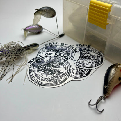 Airborne Fishing Sticker