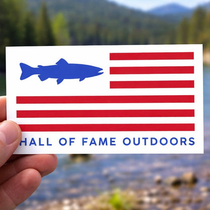 Freedom Fish Sticker